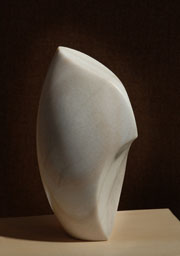 Stone Sculpture in Rainbow Alabaster